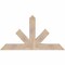Ekena Millwork Saratoga Smooth Timber Gable Bracket, Douglas Fir, 60"W x 32"H x 5 1/2"D x 5 1/2"F, 13/12 Pitch GBW060X32X0606SAR00SDF - alternate 1